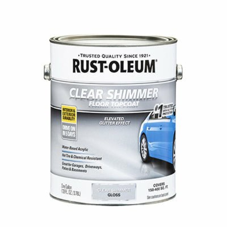 Paint Rust-Oleum Concrete Coatings | Concrete Floor Shimmer Topcoat, 1 ...